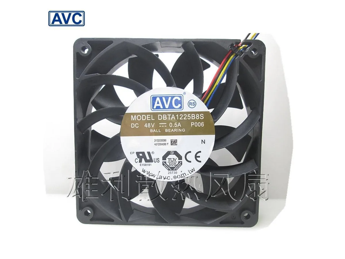 Fans Fans DBTA1225B8S 120 mm 25 mm 48 V .50 A PWM case fan — product photo