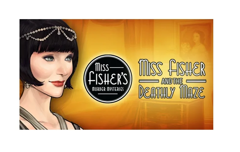 Tin Man Games Tin Man Games Miss Fisher and the Deathly Maze downloadable game — product photo