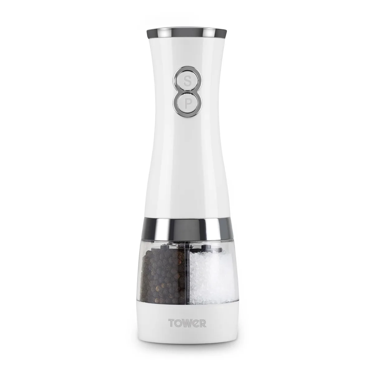  MAXI-MATIC T847004W Duo Electric Salt/Pepper Mill specialty appliance — product photo