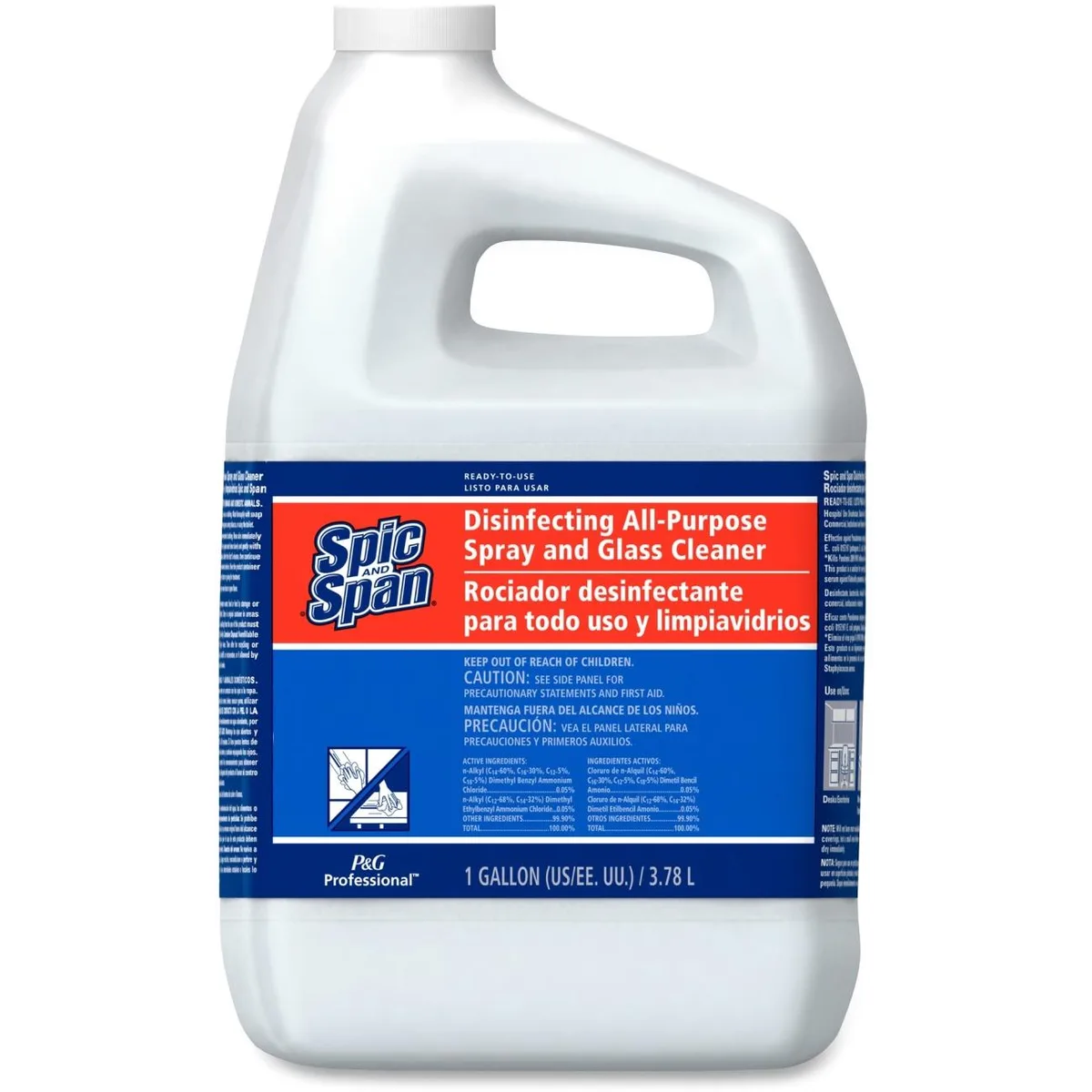 Procter &amp; Gamble Procter &amp; Gamble 58773CT Spic and Span Disinfecting All-Purpose Spray &amp; Glass Cleaner 1 Carton — product photo