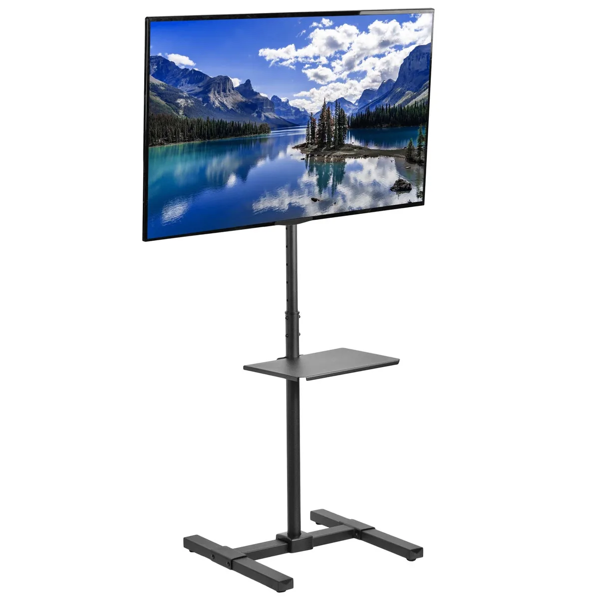 VIVO VIVO STAND-TV07-S Height Adjustable Floor Stand 13-50" 44 lbs Black — product photo