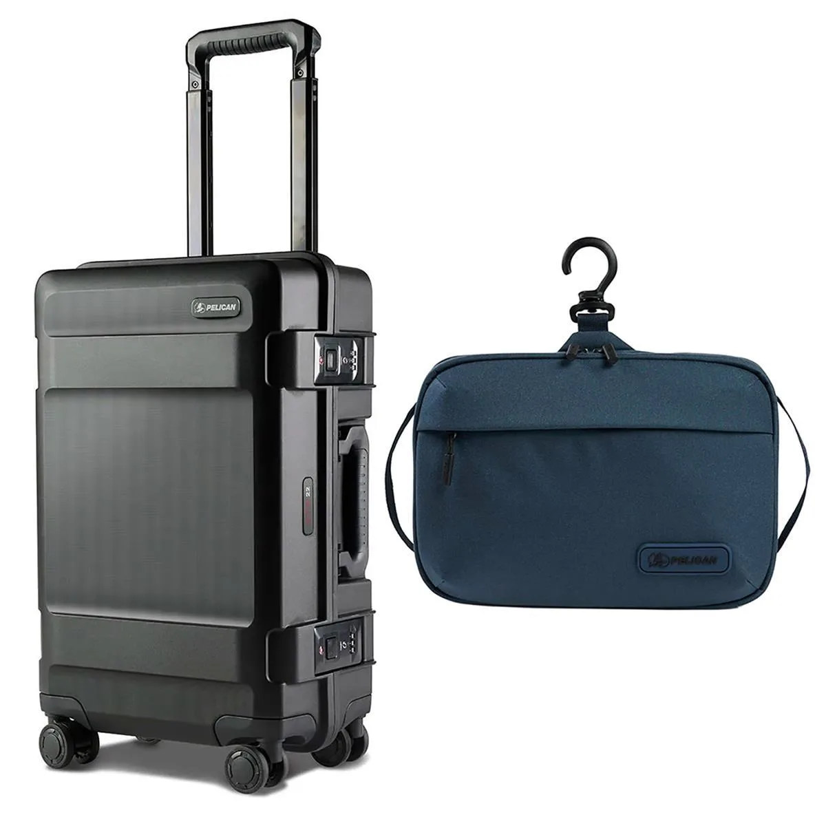 Pelican Products, Inc. Pelican ATX 22" Wheeled Carry-On Camera Case Black with DK5 Toiletry Bag — product photo