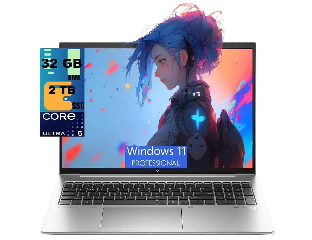 HP HP EliteBook 860 16 laptop Ultra 5-135U 32GB 2TB — product photo