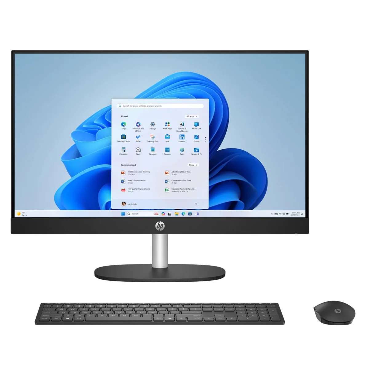 HP HP 24-CR2000T all-in-one PC 23.8" FHD IPS Core Ultra 5 225U 16GB DDR5 1TB SSD — product photo