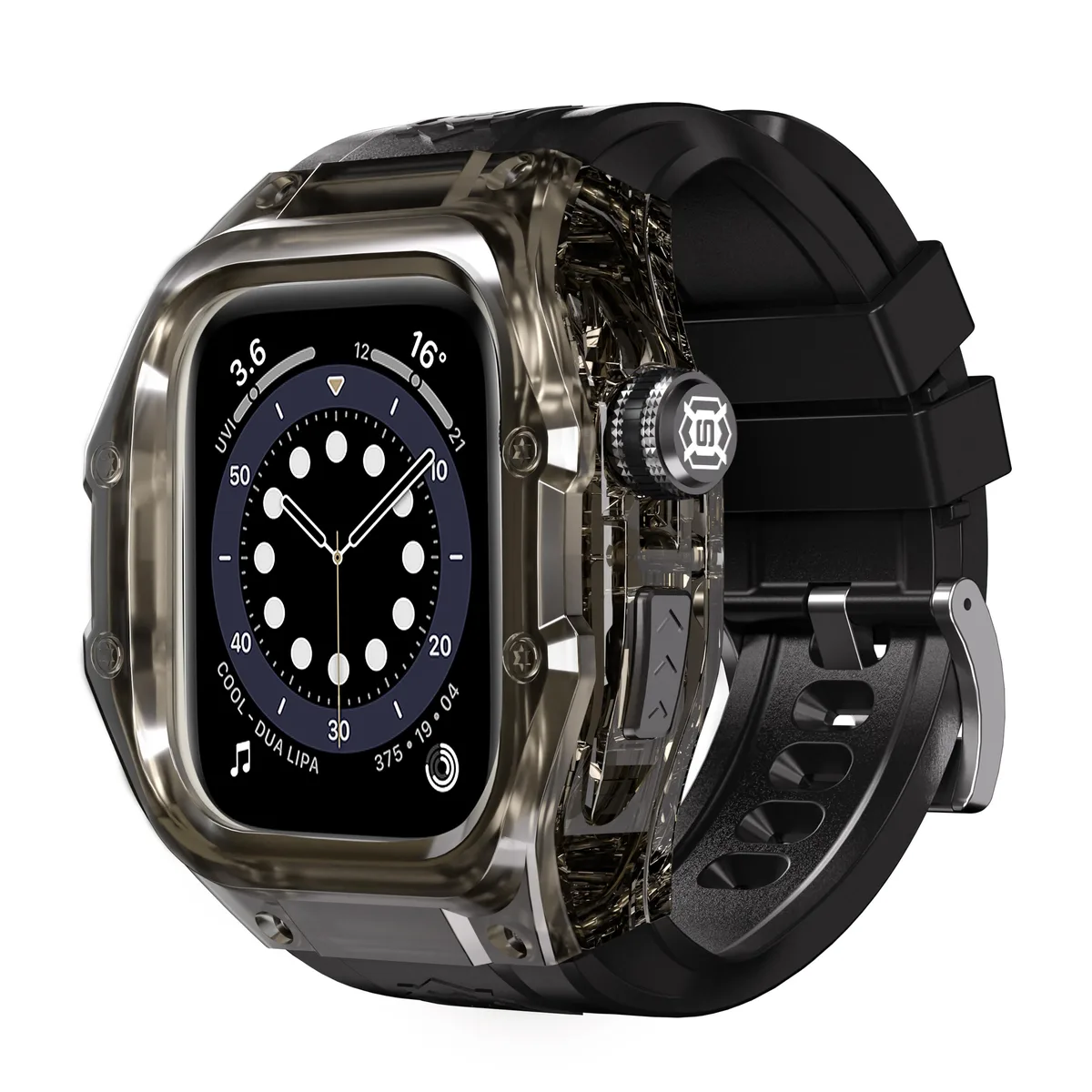 BONAEVER BONAEVER Waterproof Case Apple Watch Series 10 46mm Black — product photo
