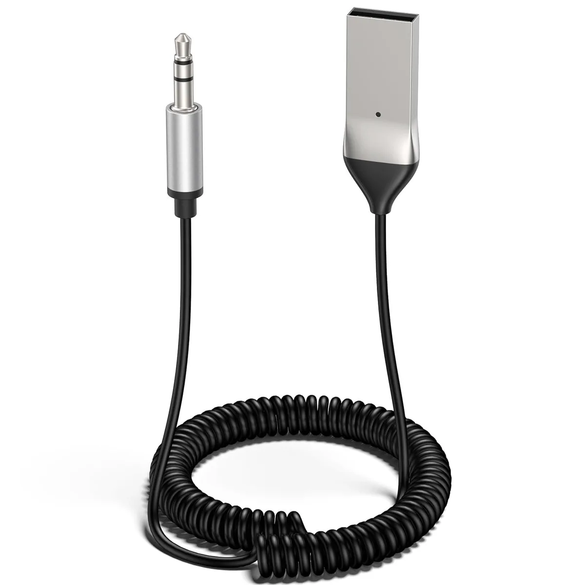  Meliya Bluetooth 5.3 AUX Adapter USB 2.0 3.5mm Car Electronics Accessory — product photo