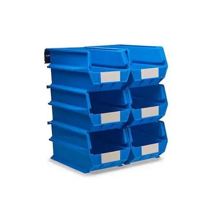 TRITON PRODUCTS LLC TRITON PRODUCTS LLC 3-240BWS Polypropylene Wall Storage, Blue — product photo