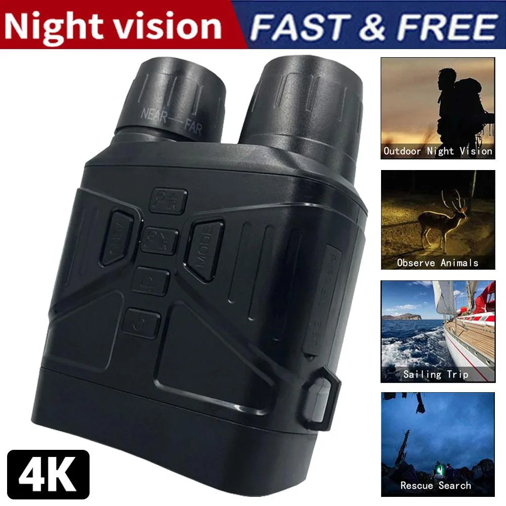 BAI NV BAI NV NV4000 4K 3inch Infrared Digital Night Vision Binoculars — product photo