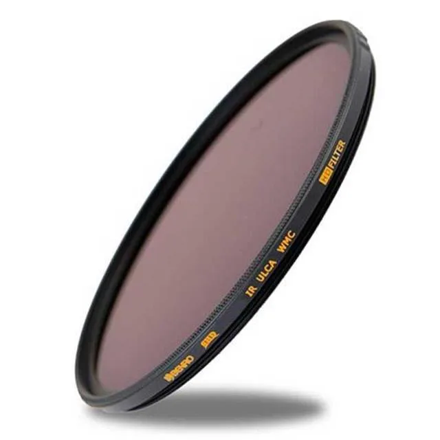 Benro Master SHD ND256 95mm circular neutral density filter, black brass ring, glass surface