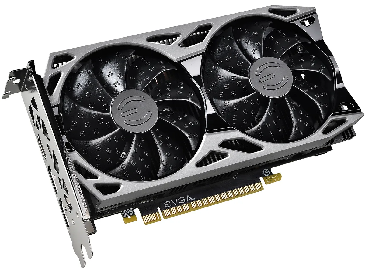 EVGA EVGA GeForce GTX 1650 04G-P4-1057-KR 4GB GDDR5 graphics card — product photo