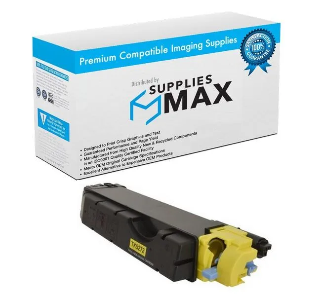 SuppliesMax SuppliesMax Yellow Toner Cartridge TK-5272Y 6000 Pages — product photo