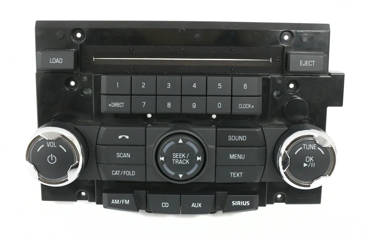 1 Factory Radio 1 Factory Radio Audio Control Panel 9E5T-18A802-AE 2010-12 Ford Fusion Mercury Milan — product photo