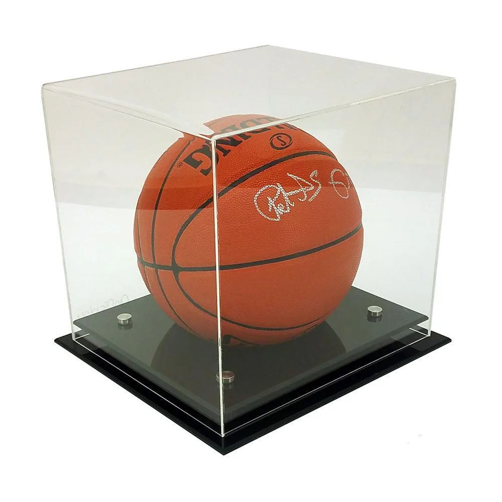 OnDisplay OnDisplay Deluxe UV-Protected Acrylic Basketball/Soccer Ball Display Case 11" x 12.5" x 11 — product photo