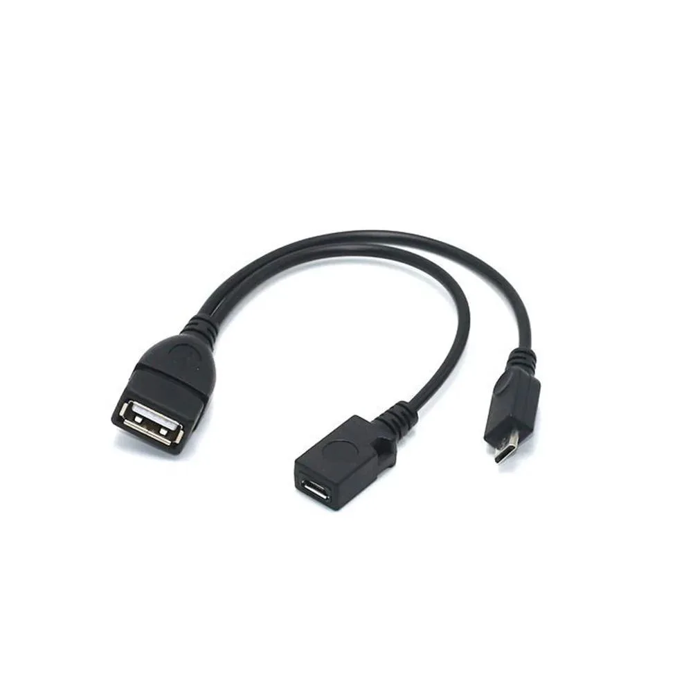 Defendwe Defendwe 2-in-1 OTG Micro USB Y Splitter Cable 20cm DU55 — product photo