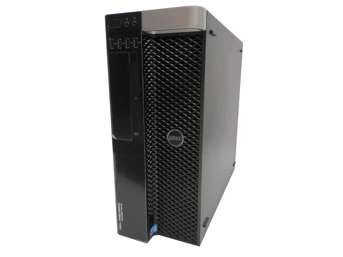 DELL DELL Precision T7810 workstation 2x Xeon E5-2643 v3 3.4GHz 6-core 64GB DDR4 256GB SSD Quadro K600 — product photo