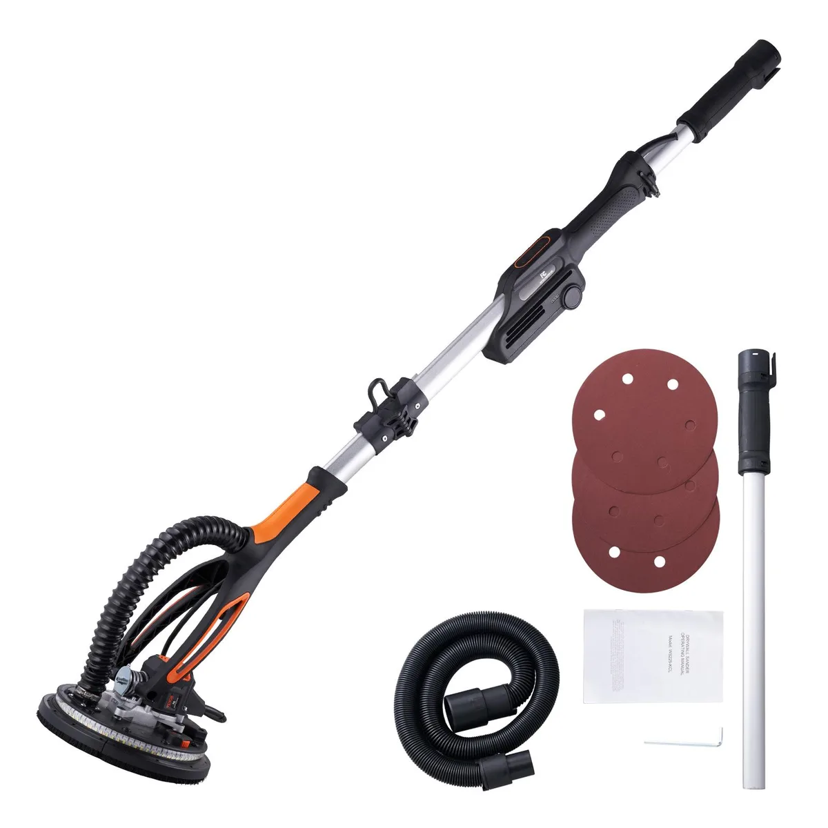 VEVOR VEVOR Drywall Sander 800W Brushless 1000-2300 RPM Foldable LED Extendable 12 Discs — product photo