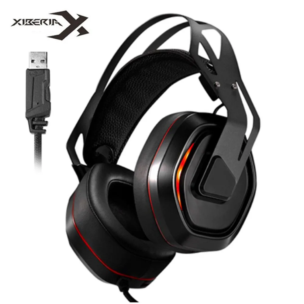 Corn Electronics Corn Electronics S18 7.1 USB Gaming Headset 50mm 360° Mic Black — product photo