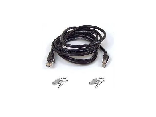 Belkin Belkin A7L504-1000-BLK Cat 5e UTP solid bulk network ethernet cable 1000 ft black — product photo