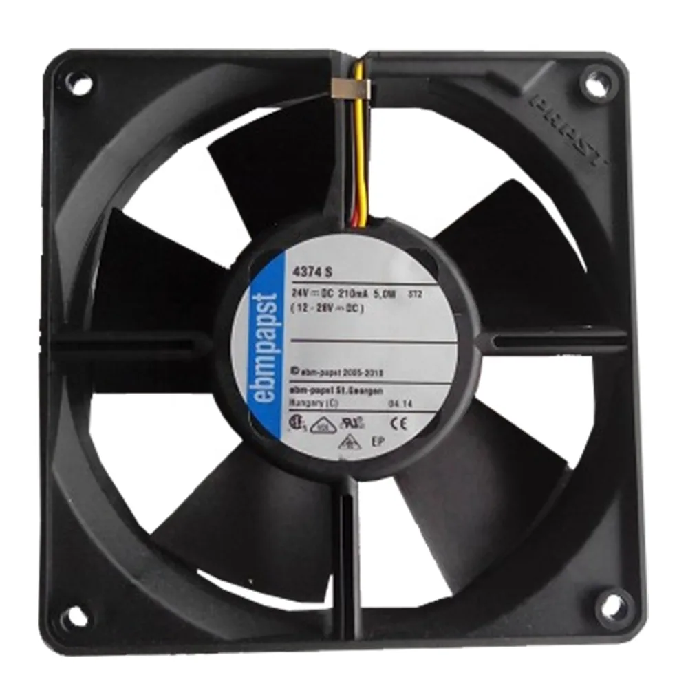 Fans Fans 4374S 24V 250mA 5W 119x119x32mm 169.9m3/h 45dB Ball Bearing case fan — product photo