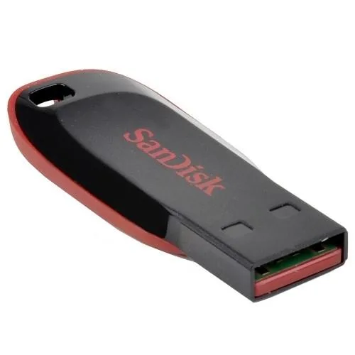SanDisk SanDisk Cruzer Blade 64 GB ReadyBoost USB 2.0 flash drive — product photo