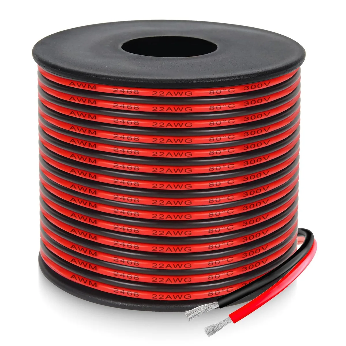  RCA 22 AWG 32.8 ft 2 Conductor Tinned Copper Speaker Wire — product photo