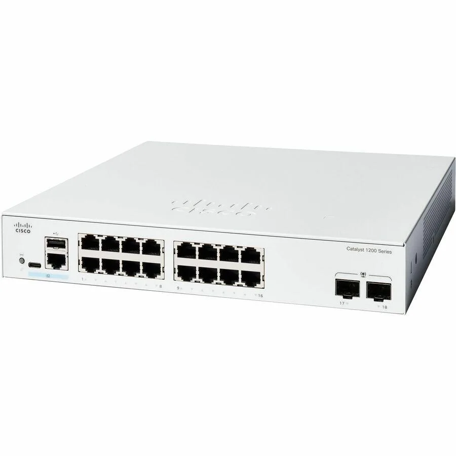 Cisco Systems, Inc. Cisco Systems, Inc. C1200-8T-E-2G 10-port network switch — product photo
