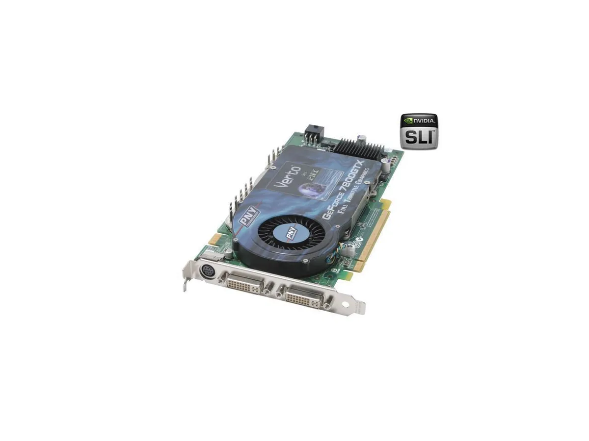 PNY Technologies, Inc. PNY GeForce 7800GTX VCG7800XXWB graphics card — product photo