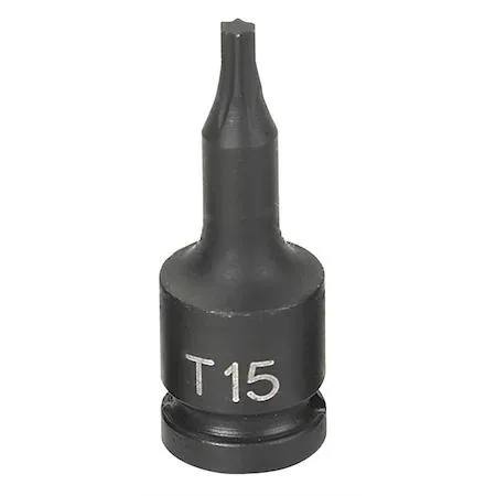 Grey Pneumatic Grey Pneumatic 915T 1/4" Drive T15 SAE Star Socket — product photo