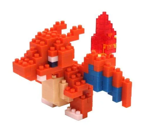 Bandai Bandai 14624 Nanoblock Pokemon Charizard 200 Piece Hobby Collectible — product photo