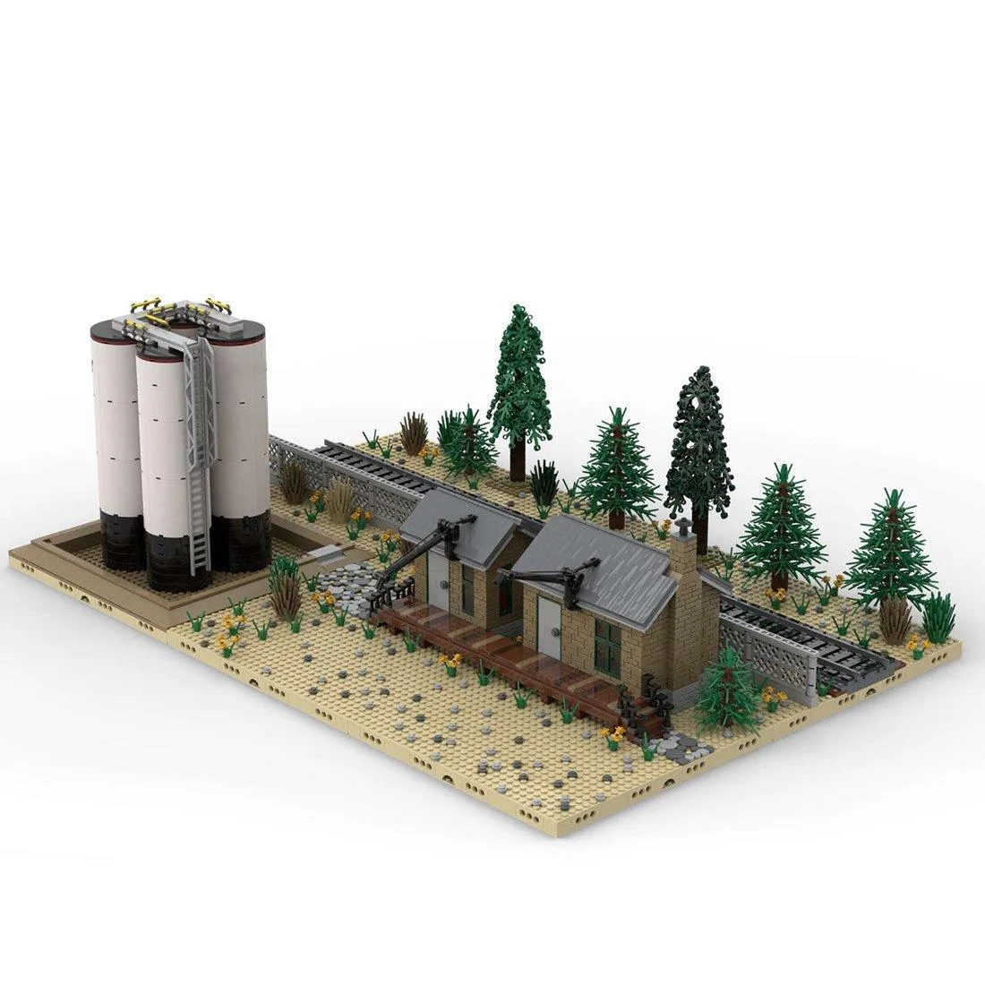 ZITIANYOUBUILD ZITIANYOUBUILD MOC-99595 Oil Company 3854 Parts Educational Building Set — product photo