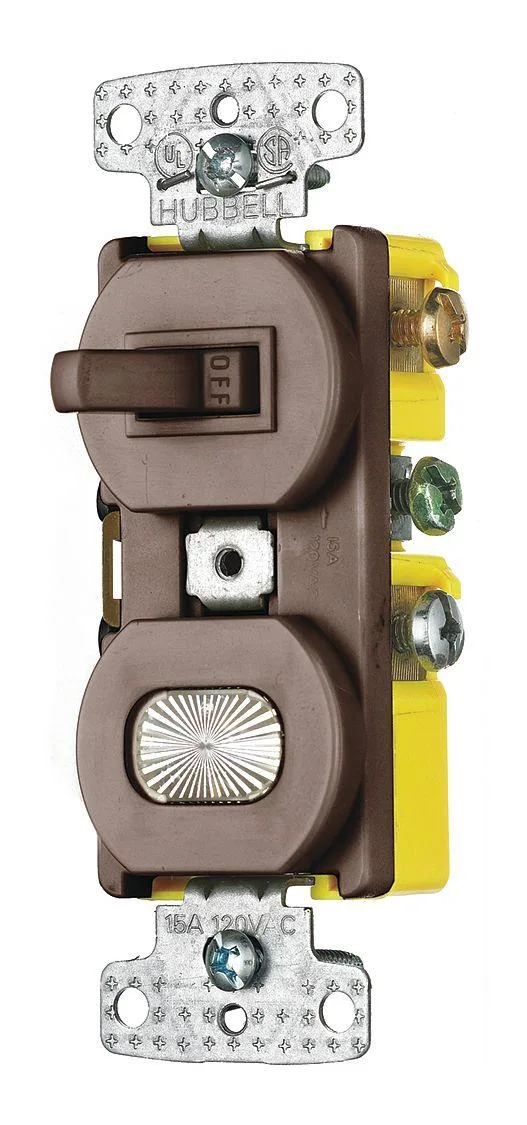 Bryant Bryant RC109 Combination Switch 15 A 120V Brown — product photo