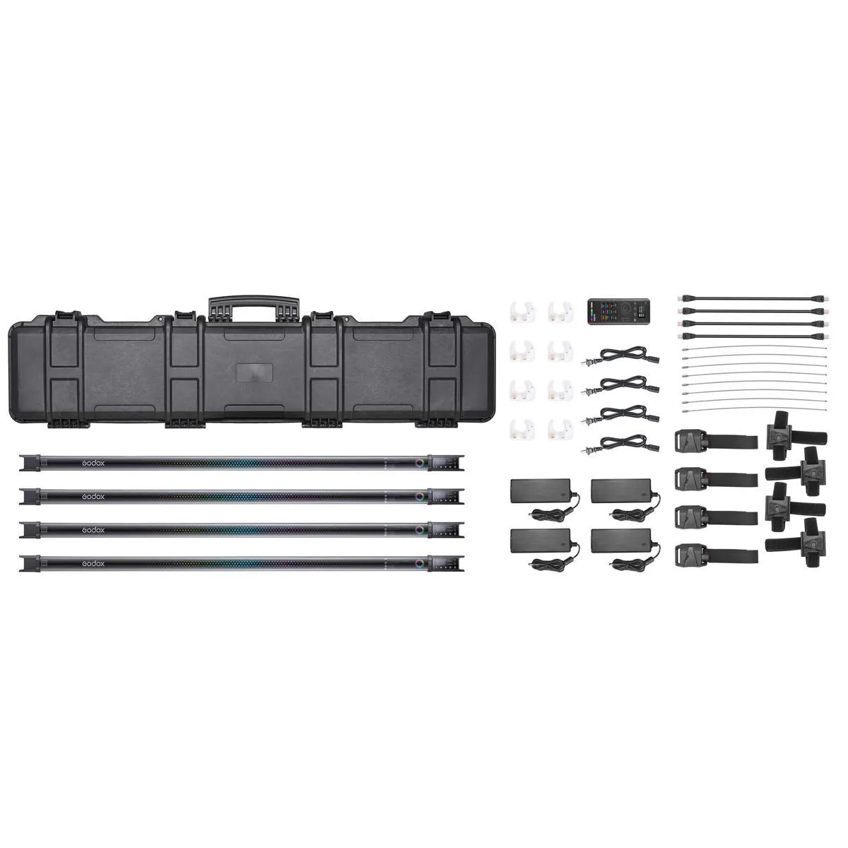Godox Photo Equipment Co. Ltd Godox TL120 RGB Tube Light 4-Light Kit 117cm — product photo