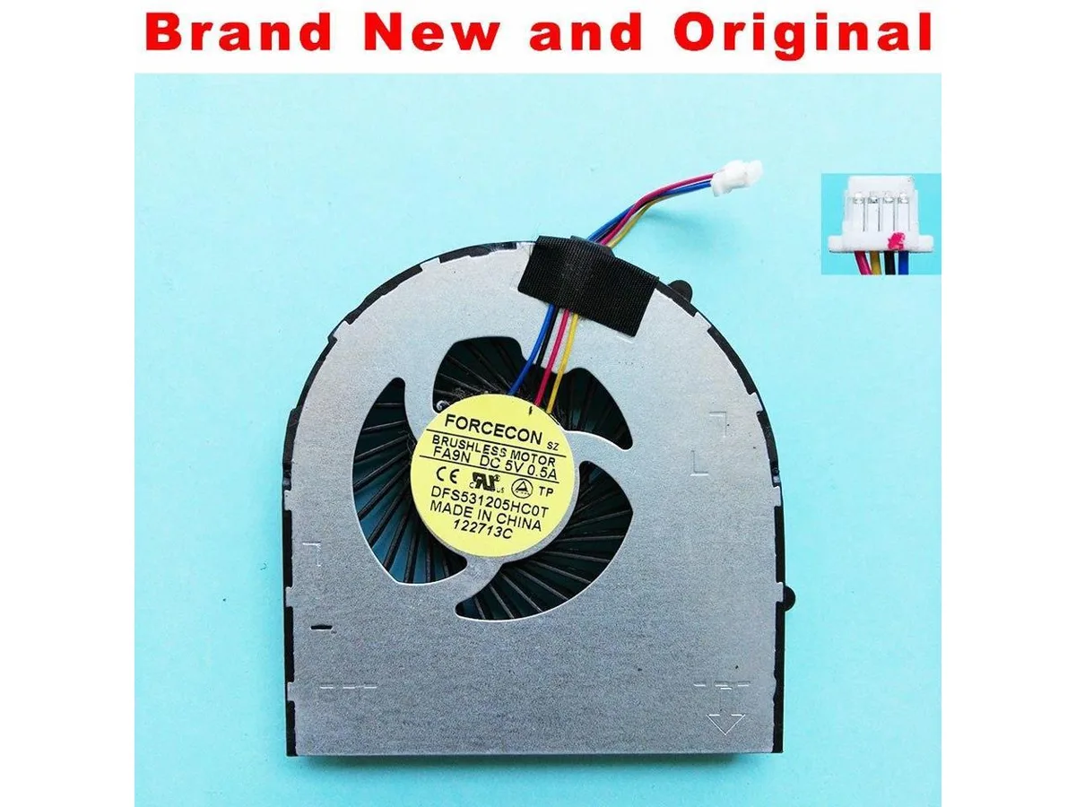 Fans Fans CPU cooler DFS531205HC0T FA9N for Lenovo B570 B575 — product photo