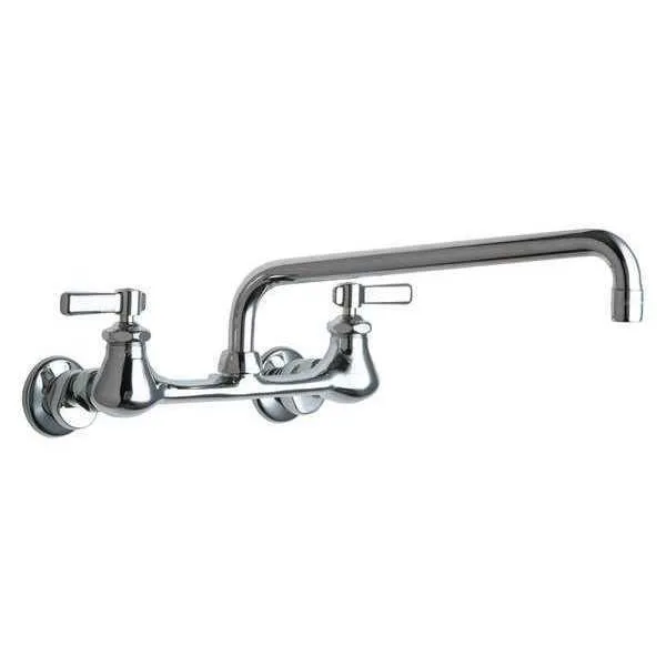CHICAGO FAUCET COMPANY CHICAGO FAUCET COMPANY 540-LDL12E35ABCP Low Arc Kitchen Faucet — product photo