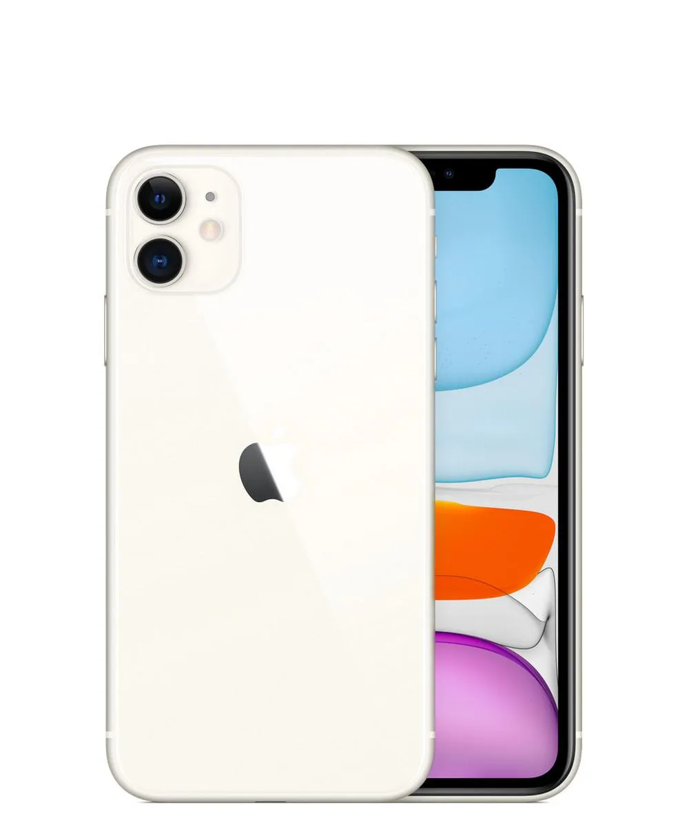 Apple Apple iPhone 11 A2111 White 64GB cell phones - unlocked — product photo