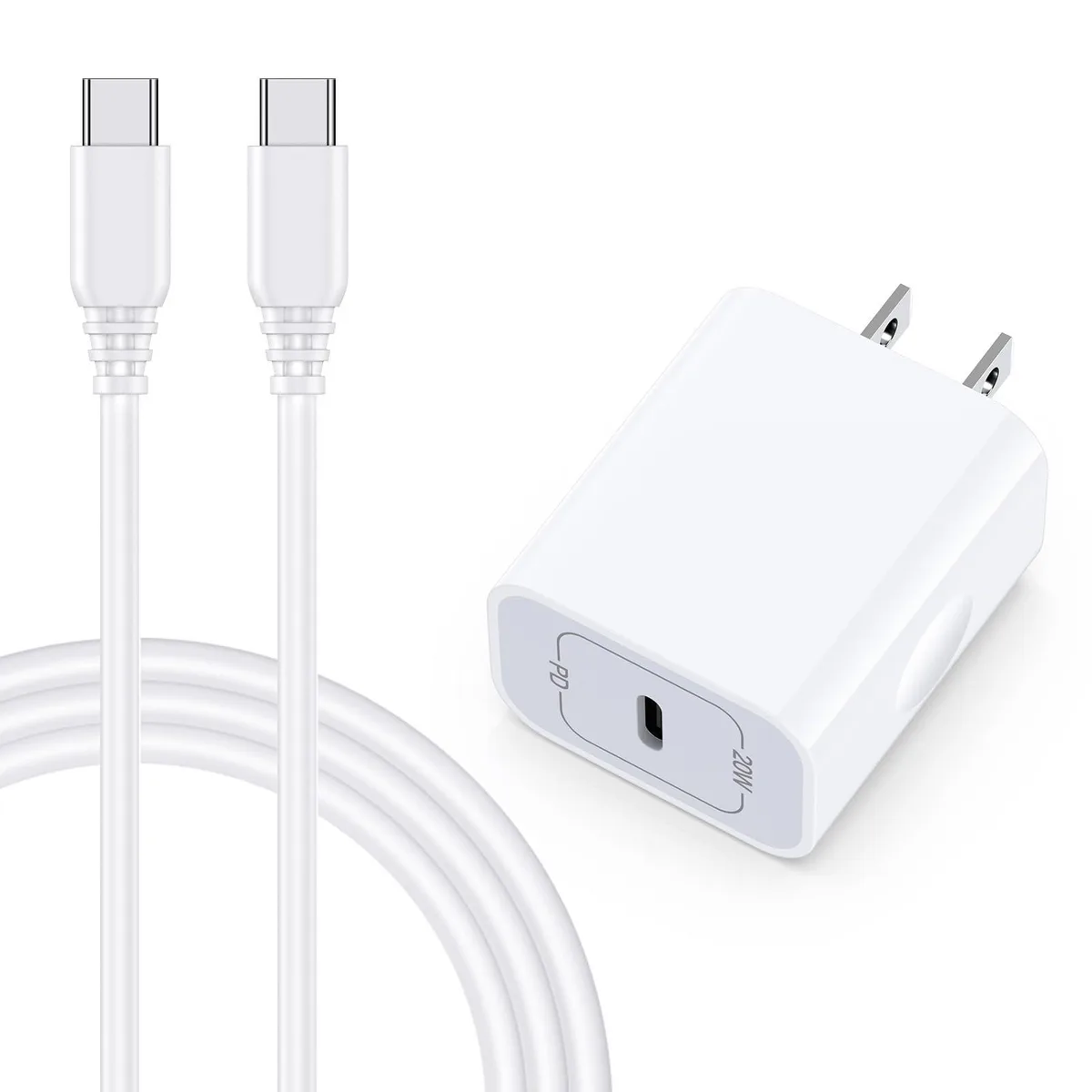 No Sew No Sew 20W PD USB-C charger with 6FT cable — product photo