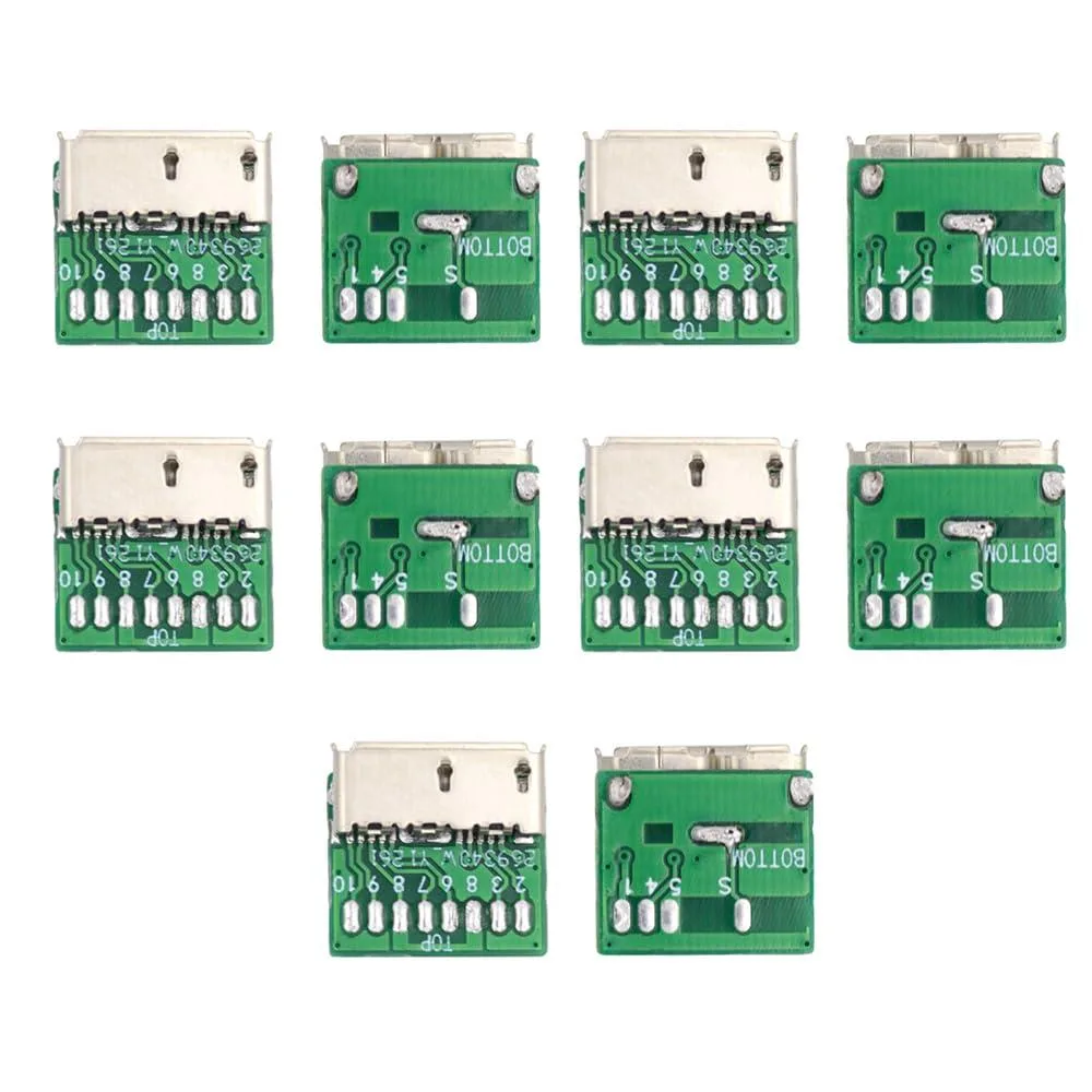 Fervit Fervit Micro USB 3.0 10-pin Female Socket Board Mount SMT 10pcs — product photo