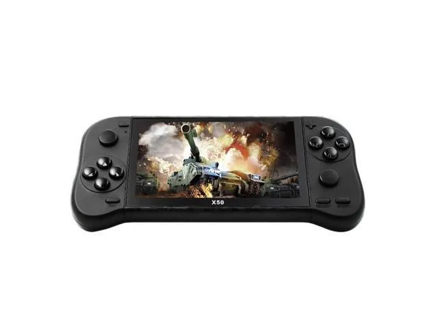 LORDWORLD LORDWORLD X50 5.1 inch Retro Console 8G 6800 Games Black — product photo