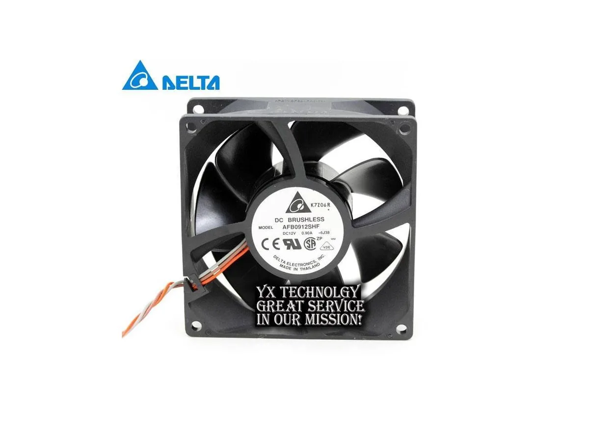 Fans Fans AFB0912SHF 9032 9cm 12V .90A dual ball bearing case fan — product photo