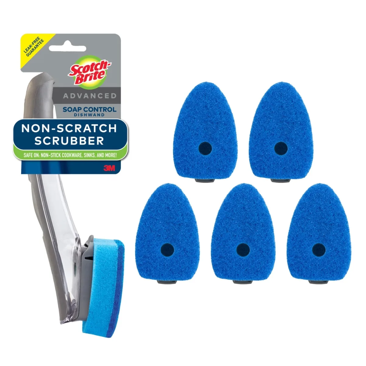  Metra Advanced Soap Control Non-Scratch Dishwand Kit 1 Wand 5 Refills — product photo