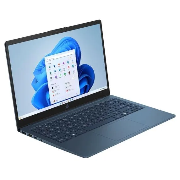 HP HP 14-ep2112wm laptop Intel N150 4GB LPDDR5 128GB 14.0" HD Blue — product photo