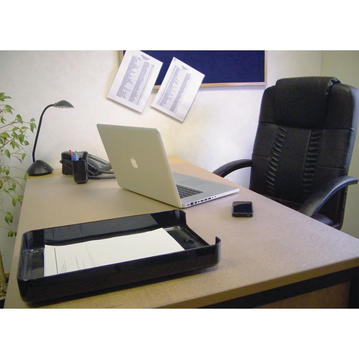 Floortex Floortex DE2036RA Anti-Slip Deskpad 20x36 Coffee office furniture — product photo