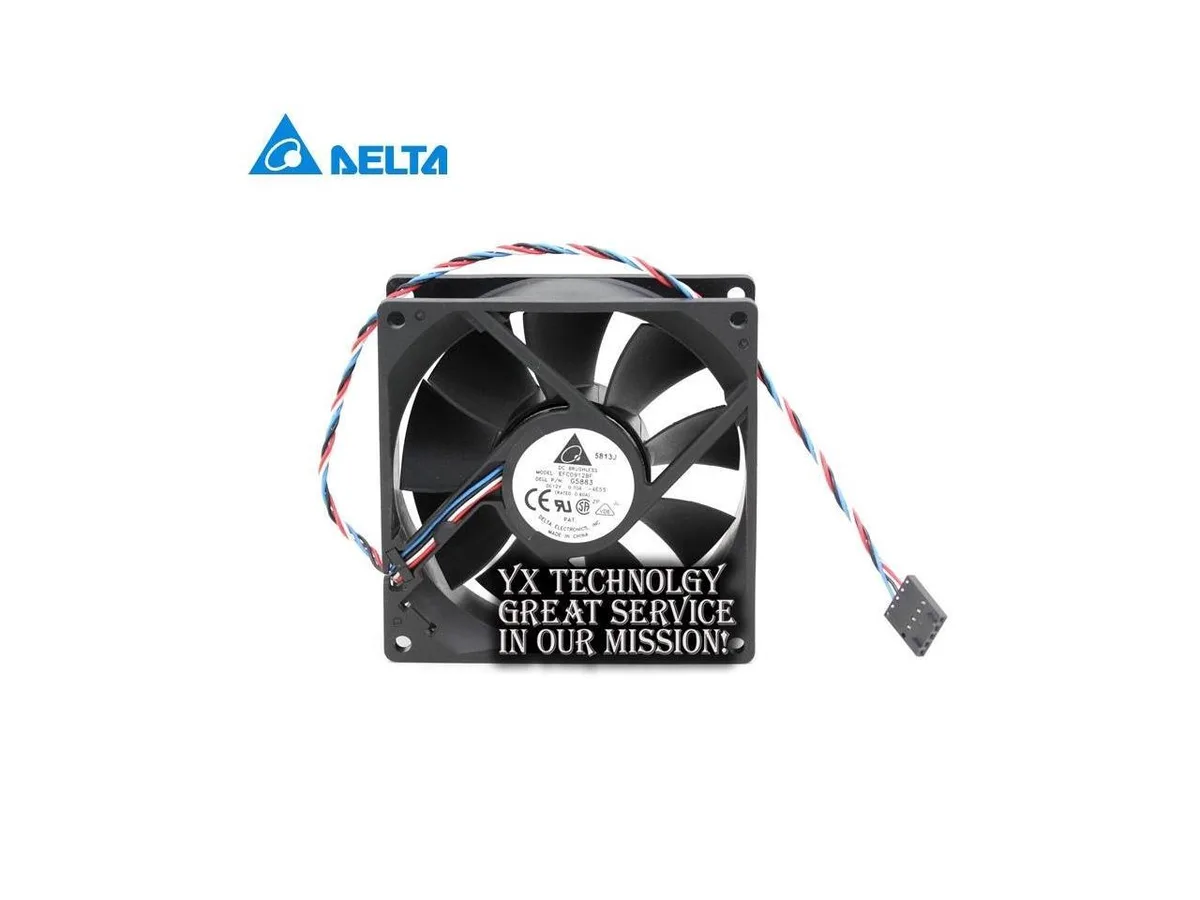 Fans Fans EFC0912BF 9032 90mm 12V .7A 32mm PWM dual ball bearing case fan — product photo