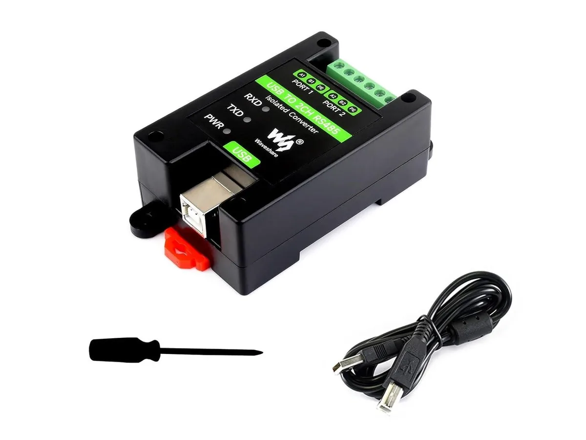LORDWORLD LORDWORLD USB to 2CH RS485 Isolated Converter Industrial Grade Adapter FT2232HL 1.2km Development Board — product photo