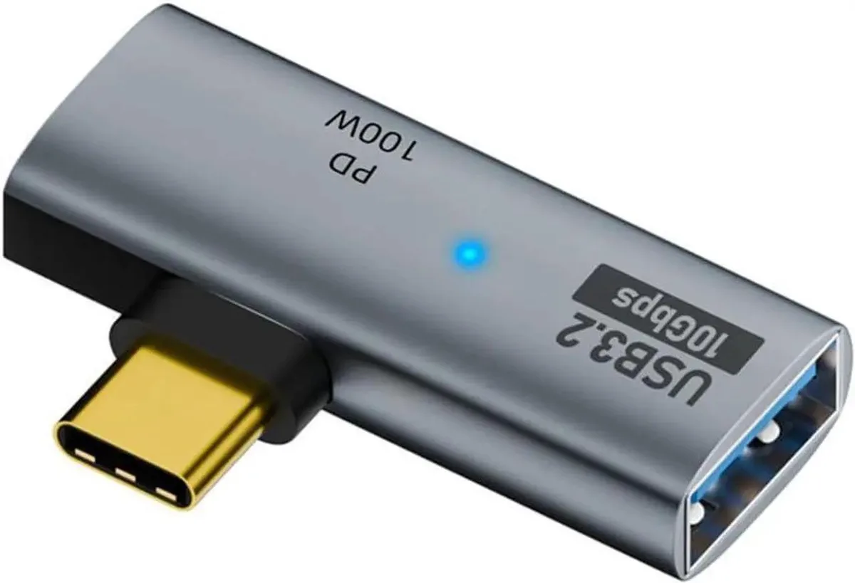SMUGDESK SMUGDESK USB-C to USB3.2 Gen2 Female OTG Adapter 10Gbps 100W PD — product photo