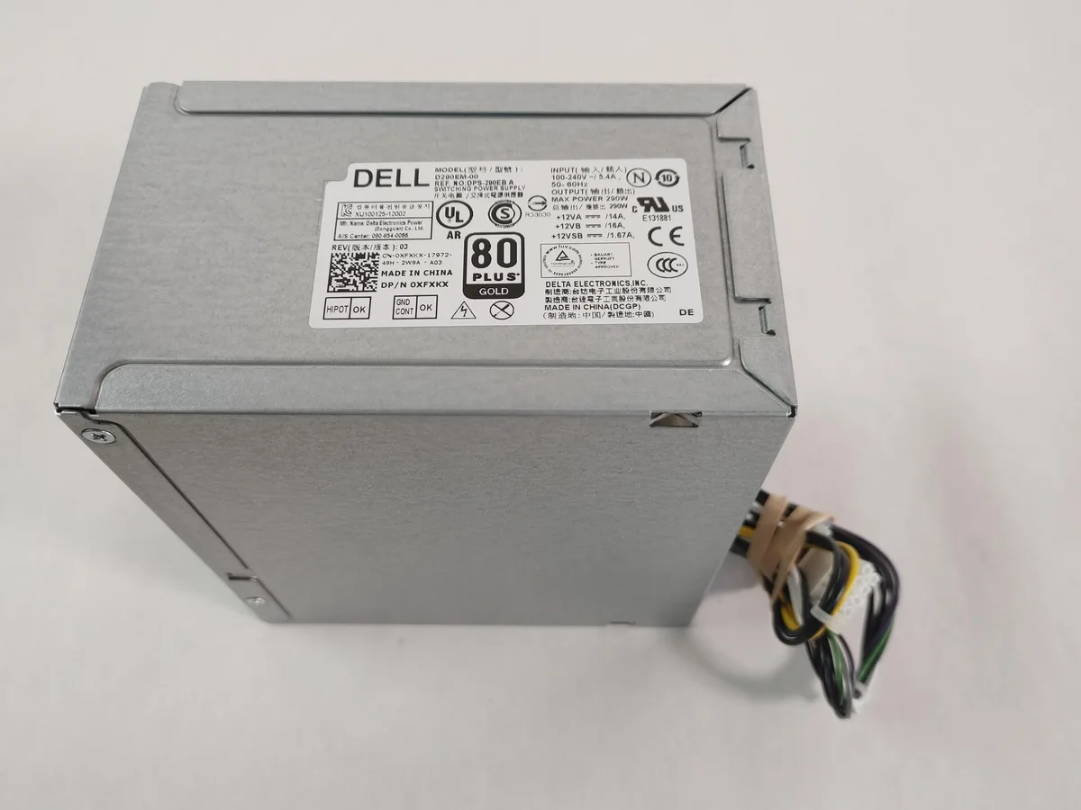 DELL DELL 290 W server power supply XFXKX for Optiplex 7020 9020 Tower — product photo
