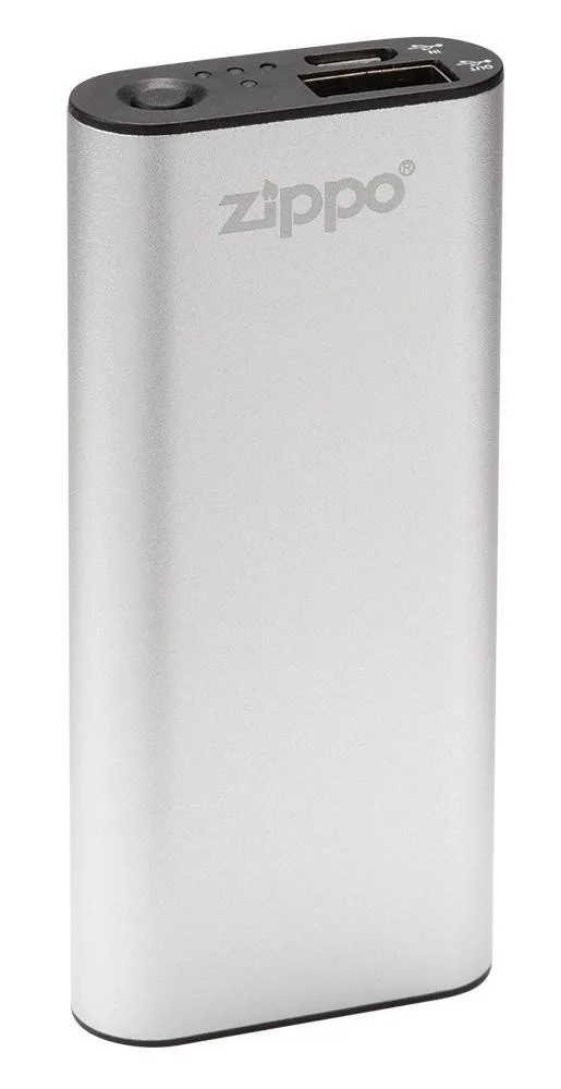 Zippo Zippo HeatBank 3 Rechargeable Hand Warmer 2600 mAh Silver — product photo