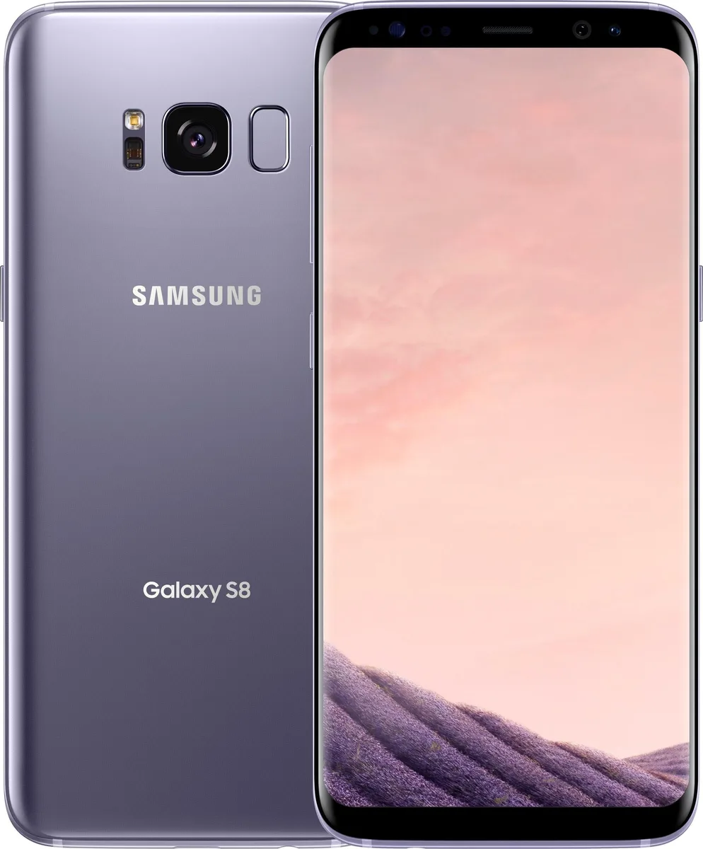 SAMSUNG Samsung Galaxy S8 SM-G950U 64GB Orchid Gray cell phones - unlocked — product photo