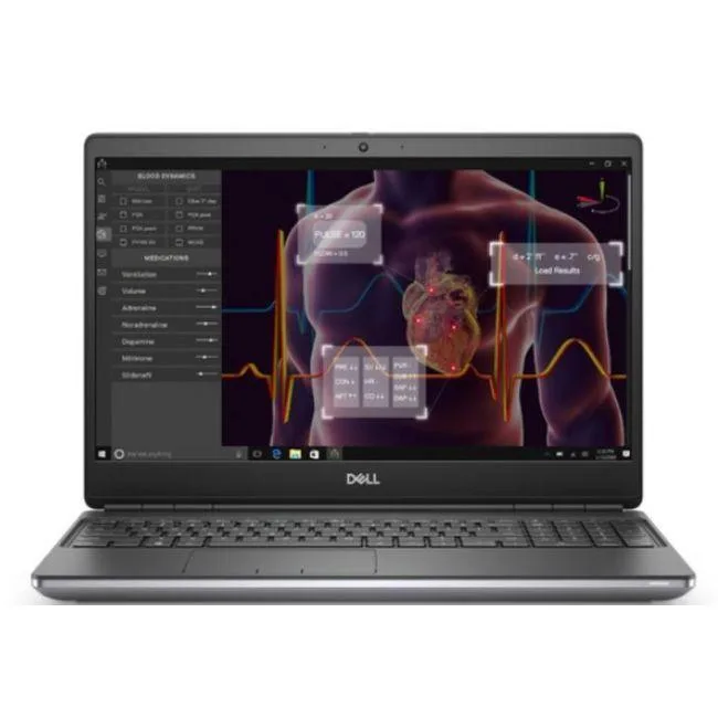 DELL DELL Precision 7550 i7-10750H 32GB 1TB Titan Grey business laptop — product photo