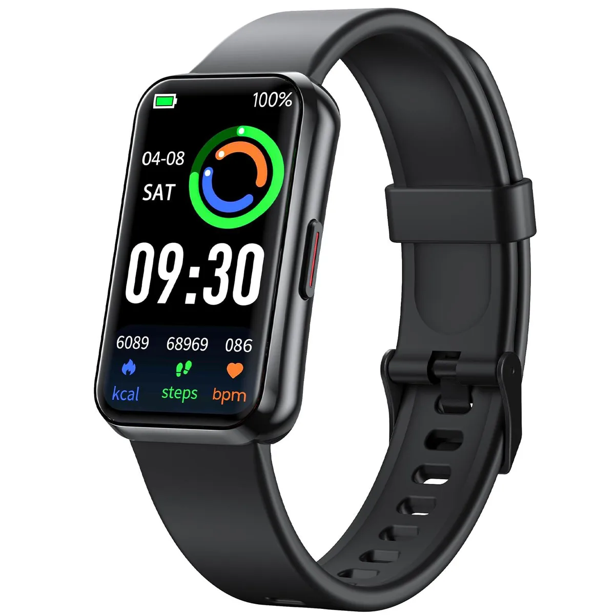  JAEXTRCUM Smart Watch 1.4" AMOLED IP68 Heart Rate SpO2 Cycle Tracking — product photo
